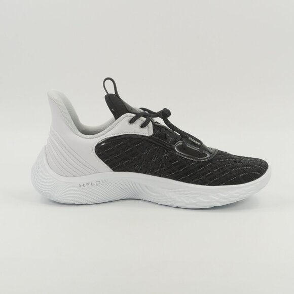 Under Armour Men\'s Curry Flow 9 Team \'White Black\' 3025631-103 size 13 main image 7